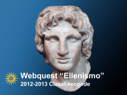Webquest “Ellenismo”