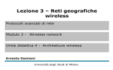 Reti geografiche wireless - Università degli Studi di Milano