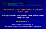 Diapositiva 1 - La Conferenza Territoriale Sociale e Sanitaria di