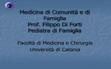 Tappe storiche della pediatria di famiglia in Italia