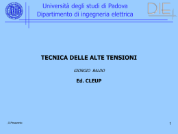 Diapositiva 1 - Dipartimento di Ingegneria Industriale