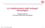 La collaborazione nello sviluppo tecnologico Federico
