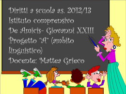 Diapositiva 1 - Diritti a scuola