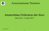 Diapositiva 1 - Associazione Nestore