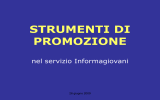 STRUMENTI DI PROMOZIONE