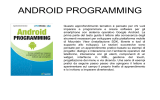 ANDROID PROGRAMMING