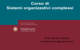 Presentazione di PowerPoint - Dipartimento di Comunicazione e