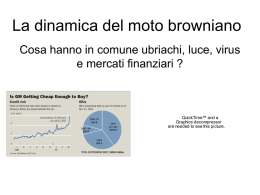 il moto browniano i