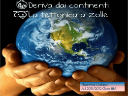 I movimenti dei continenti