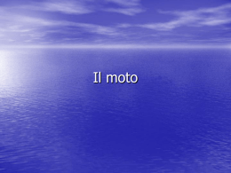 Il moto - Altervista