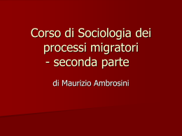 Immigrati e lavoro indipendente