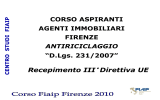 Diapositiva 1 - FIAIP Firenze