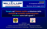 Terapia nel Diabete mellito e riduzione della morbilità e