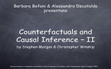 Counterfactuals and causal inference" di Morgan e