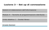 Set up di connessione