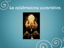 La presentazione dei doni - Parrocchia S.Lucia di Roseto