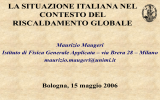 Ricostruzione del clima del passato nell`area mediterranea