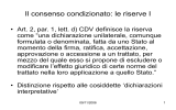 Forme di manifestazione del consenso