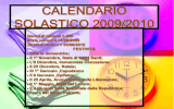 CALENDARIO SOLASTICO 2009/2010