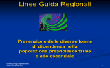 Linee Guida Regionali