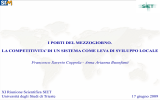 Diapositiva 1 - SIET - Società Italiana di Economia dei Trasporti e