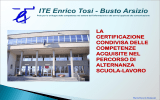 Diapositiva 1 - Istituto Tecnico Economico Enrico Tosi