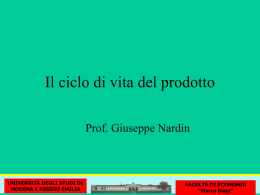 Presentazione di PowerPoint - Facoltà di Economia Marco Biagi