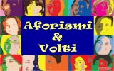 aforismi e volti