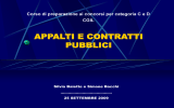 appalti e contratti pubblici