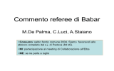 Commento referee di Babar