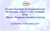 Presentazione GECT