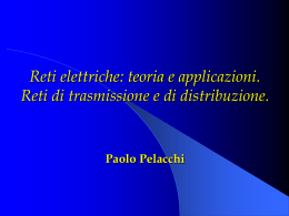 Nessun titolo diapositiva - Dipartimento di Sistemi Elettrici e