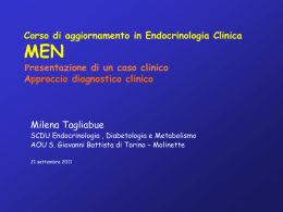 Tagliabue - endocrinologia, diabetologia e metabolismo