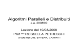 Lezione del 10/03/2009