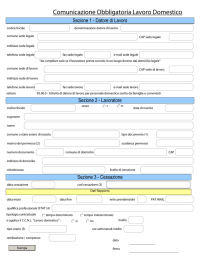 Unilav (MODULO CESSAZIONE)