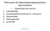 Percorsi di internazionalizzazione nel turismo