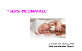 sepsi neonatale - Specializzazione Pediatria