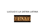 lucilio e la satira latina