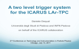 A two level trigger system for the ICARUS LAr-TPC - Indico
