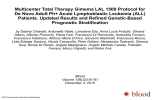 Multicenter Total Therapy Gimema LAL 1509