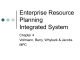 Enterprise Resource Planning Integrated System