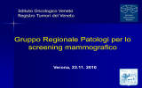 Diapositiva 1 - Registro Tumori del Veneto