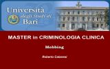 Dati sul mobbing - CSDDL.it - Centro Studi Diritto Dei Lavori