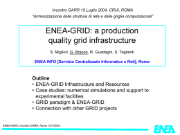 Diapositiva 1 - ENEA AFS Cell