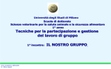IL NOSTRO GRUPPO - Università degli Studi di Milano