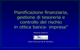 PIANIFICAZIONE SOCIETARIA PIANIFICAZIONE STRATEGICA