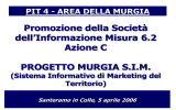 PIT 4 Area della Murgia - Misura 6.2 Azione C SERVIZI