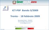 La partecipazione italiana al Programma CIP ICT Policy Support