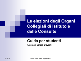 Le elezioni degli Organi Collegiali di Istituto