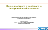 Come analizzare e impiegare le best practice di confronto